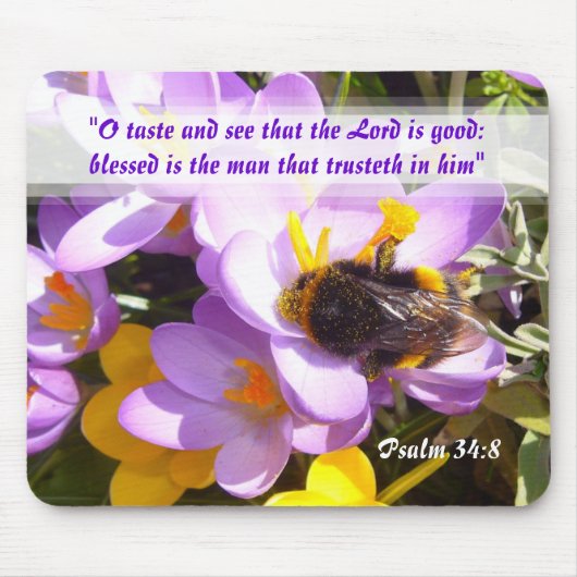 TASTE EN SEE ~ Mousepad Muismat (Voorkant)