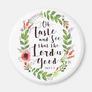 Taste en zien dat de Heer goed is Magneet