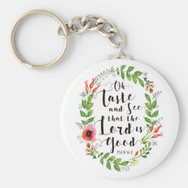 Taste en zien dat de Heer goed is Sleutelhanger