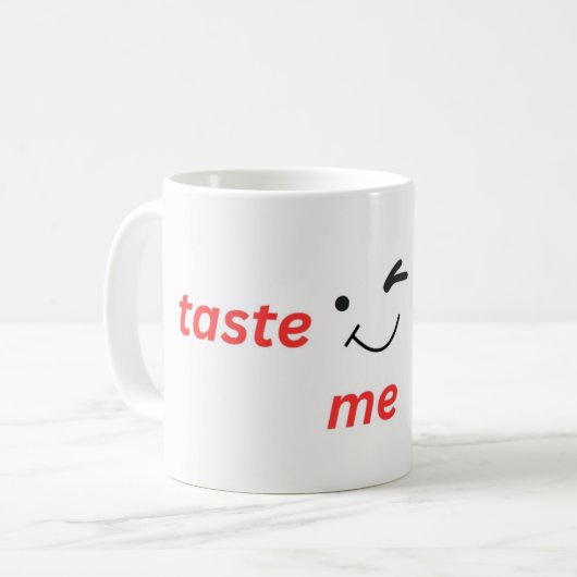 taste me koffiemok (Voorkant links)