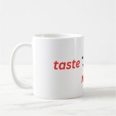 taste me koffiemok (Links)