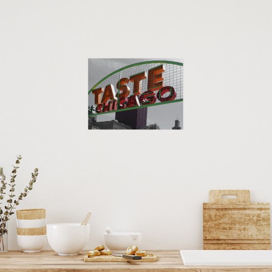 Taste of Chicago Poster (Keuken)