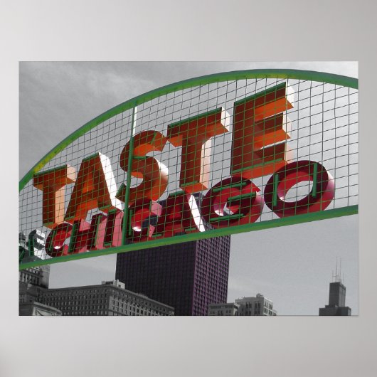 Taste of Chicago Poster (Voorkant)