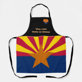 Taste of Home & Arizona Flag, Arizona /USA Koking Schort (Voorkant)