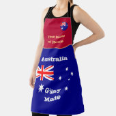 Taste of Home & Australian Flag /Australia Cooking Schort (Insitu)