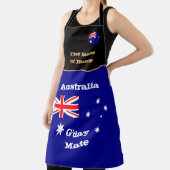 Taste of Home & Australian Flag /Australia Cooking Schort (Insitu)