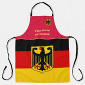 Taste of Home & German Flag, Duitsland /Cooking Schort (Voorkant)