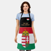 Taste of Home & Hungarian Flag, Hongarije /Cooking Schort (Gedragen)