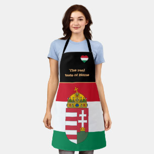 Taste of Home & Hungarian Flag, Hongarije /Cooking Schort