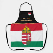 Taste of Home & Hungarian Flag, Hongarije /Cooking Schort (Voorkant)