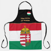 Taste of Home & Hungarian Flag, Hongarije /Cooking Schort (Voorkant)