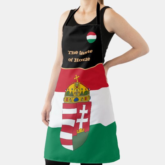 Taste of Home & Hungarian Flag, Hongarije /Cooking Schort (Insitu)