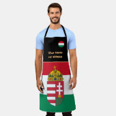 Taste of Home & Hungarian Flag, Hongarije /Cooking Schort (Gedragen)