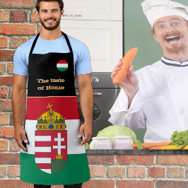Taste of Home & Hungarian Flag, Hongarije /Cooking Schort