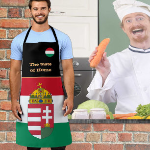 Taste of Home & Hungarian Flag, Hongarije /Cooking Schort