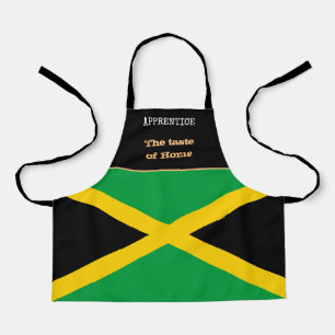 Taste of Home & Jamaican Flag, Jamaica /Cooking Schort