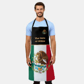 Taste of Home & Mexicaanse vlag, Mexico /Cooking Schort (Gedragen)