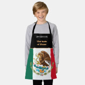 Taste of Home & Mexicaanse vlag, Mexico /Cooking Schort (Gedragen)