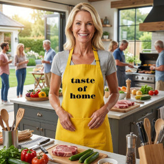 Taste of Home Schort - Op maat gemaakte schort met