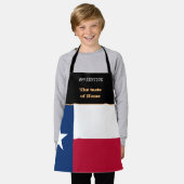 Taste of Home & Texas Flag, Texas /America Cooking Schort (Gedragen)