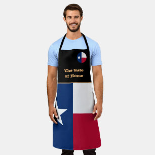 Taste of Home & Texas Flag, Texas /America Cooking Schort