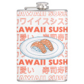 Taste of Japan Text & Sushi Heupfles (Voorkant)