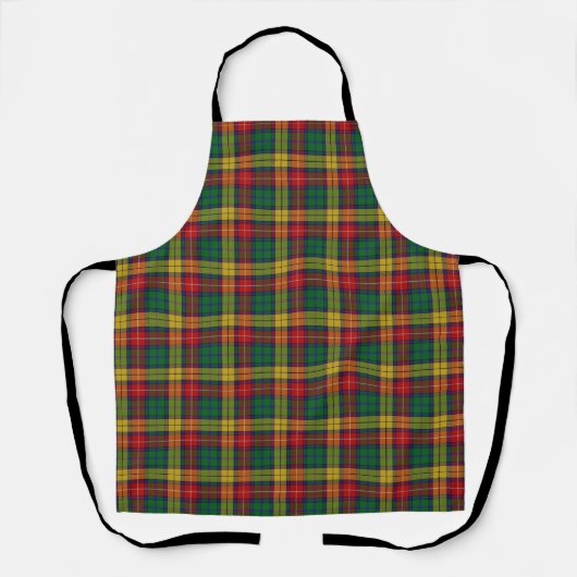 Taste of Scotland Clan Buchanan Tartan Pset Schort (Voorkant)