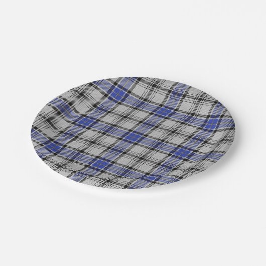 Taste of Scotland Clan Hannay Tartan Pset Papieren Bordje (Gekanteld)