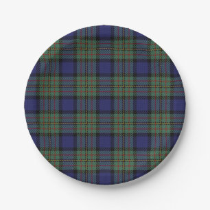 Taste of Scotland Clan MacLaren Tartan Pset Papieren Bordje