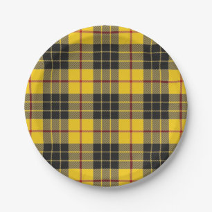 Taste of Scotland Clan MacLeod of Lewis Tartan Papieren Bordje