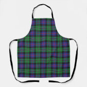 Taste of Scotland Clan Roos Hunting Tartan Plaid Schort (Voorkant)