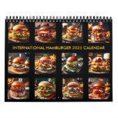 Taste of the World: Internationale Hamburgers 2025 Kalender (Hoes)