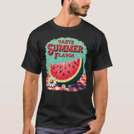 Taste Summer Flavor Watermelon T-Shirt 