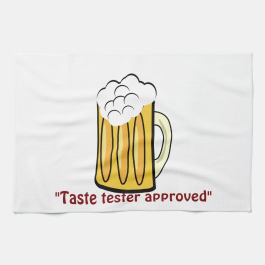 Taste Tester Goedgekeurde Keuken Handdoek (Horizontaal)
