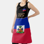 Taste van huis en Haïtiaanse vlag, Haïti/Koken Schort (Insitu)