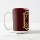 Taste & Zie dat de Heer goed is. Psalm 34:8 rood Tweekleurige Koffiemok (Links)