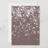 Tasteful Funeral Elegant Celebration of Life Kaart (Achterkant)