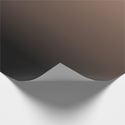 Tasteful Monochrome Flat Shading Cadeaupapier (Hoek)