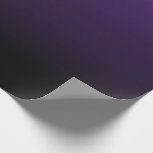 Tasteful Monochrome Flat Shading Cadeaupapier (Hoek)