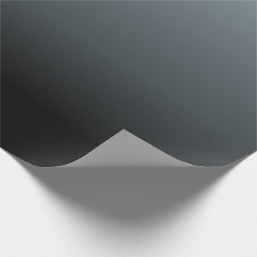 Tasteful Monochrome Flat Shading Cadeaupapier (Hoek)