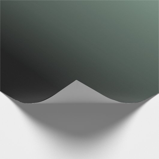 Tasteful Monochrome Flat Shading Cadeaupapier (Hoek)