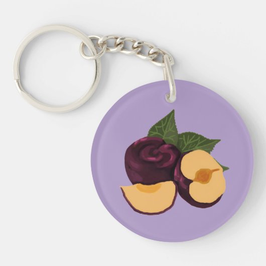 Tasteful Plums Sleutelhanger (Voorkant)