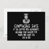 Tasteless humor briefkaart (Voorkant / Achterkant)