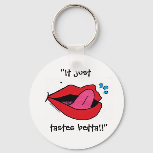Tastes Betta Sleutelhanger (Voorkant)