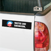 TASTES ZOALS SOCIALISME BUMPERSTICKER (Op Truck)
