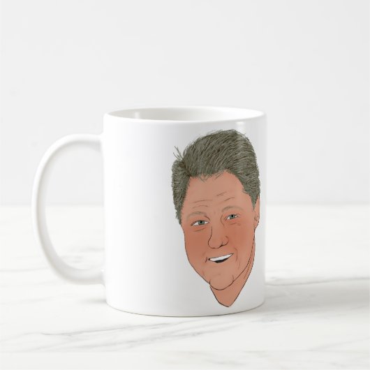 Tasty Bill Clinton Mok! Koffiemok (Links)