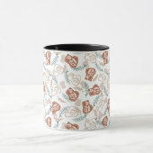 Tasty Bread Toast Pattern Mok (Midden)