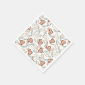 Tasty Bread Toast Pattern Servet (Hoek)