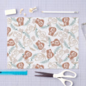 Tasty Bread Toast Pattern Tissuepapier (Craft)