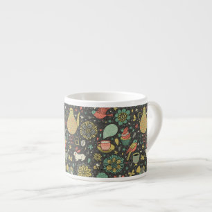 Tasty bright Tea Card Espresso Kop